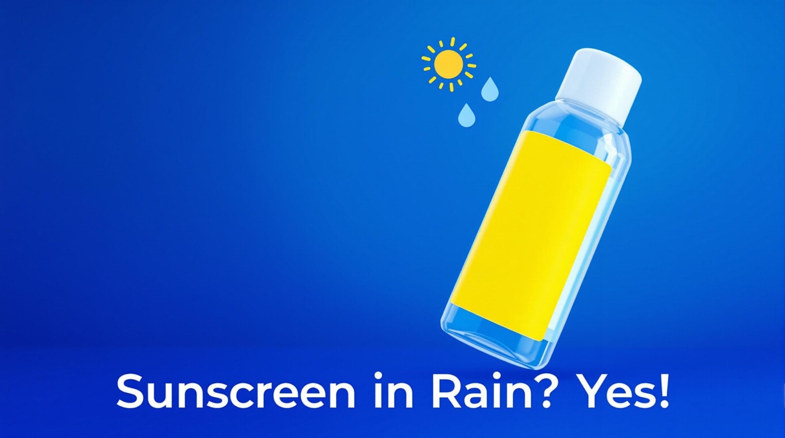 Can We Use Sunscreen In Rainy Season? Yes, Here's Why