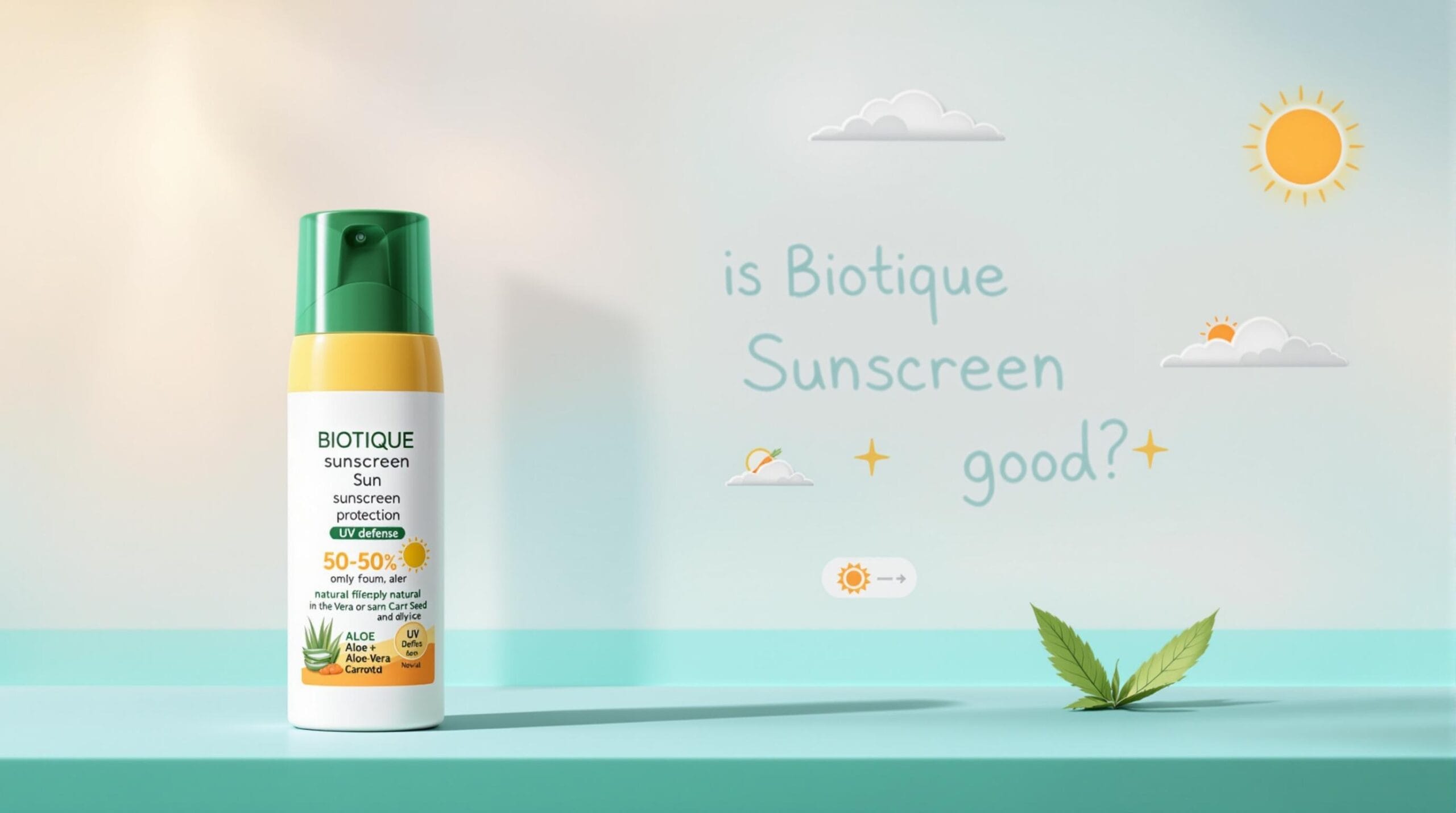 is biotique sunscreen good