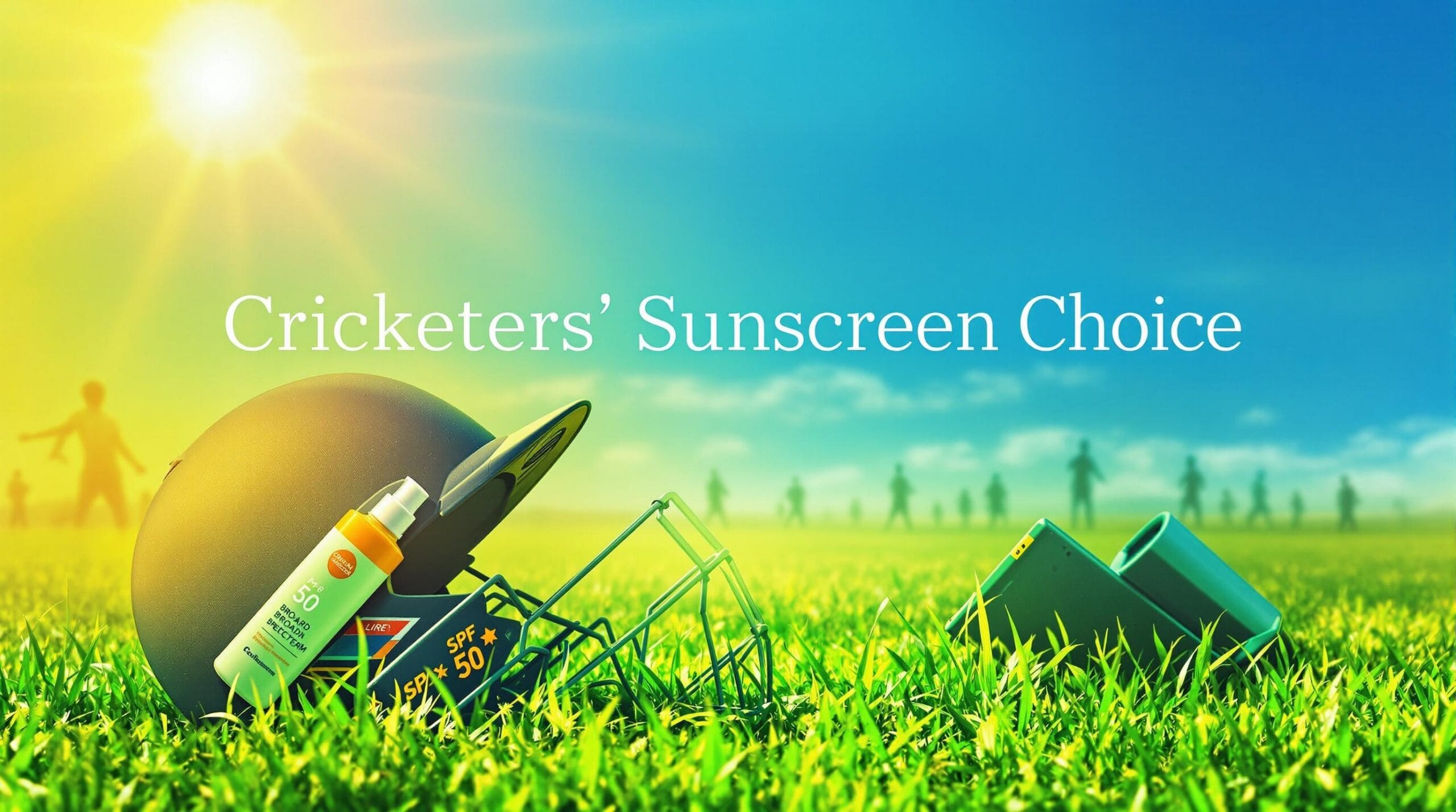 which sunscreen do cricketers use