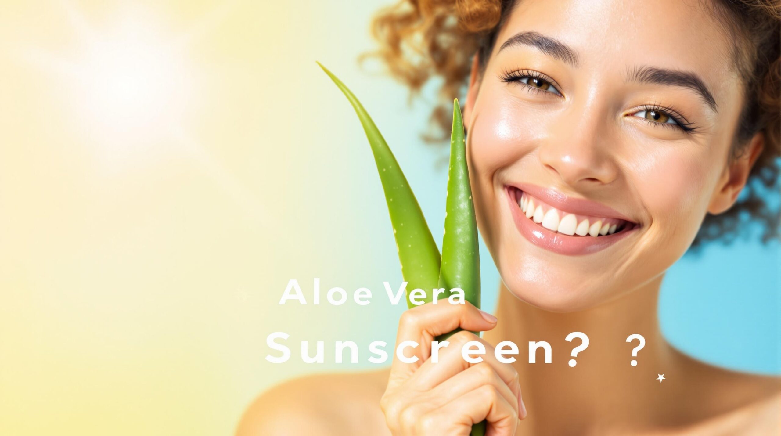 Can Aloe Vera Gel Be Used As Sunscreen