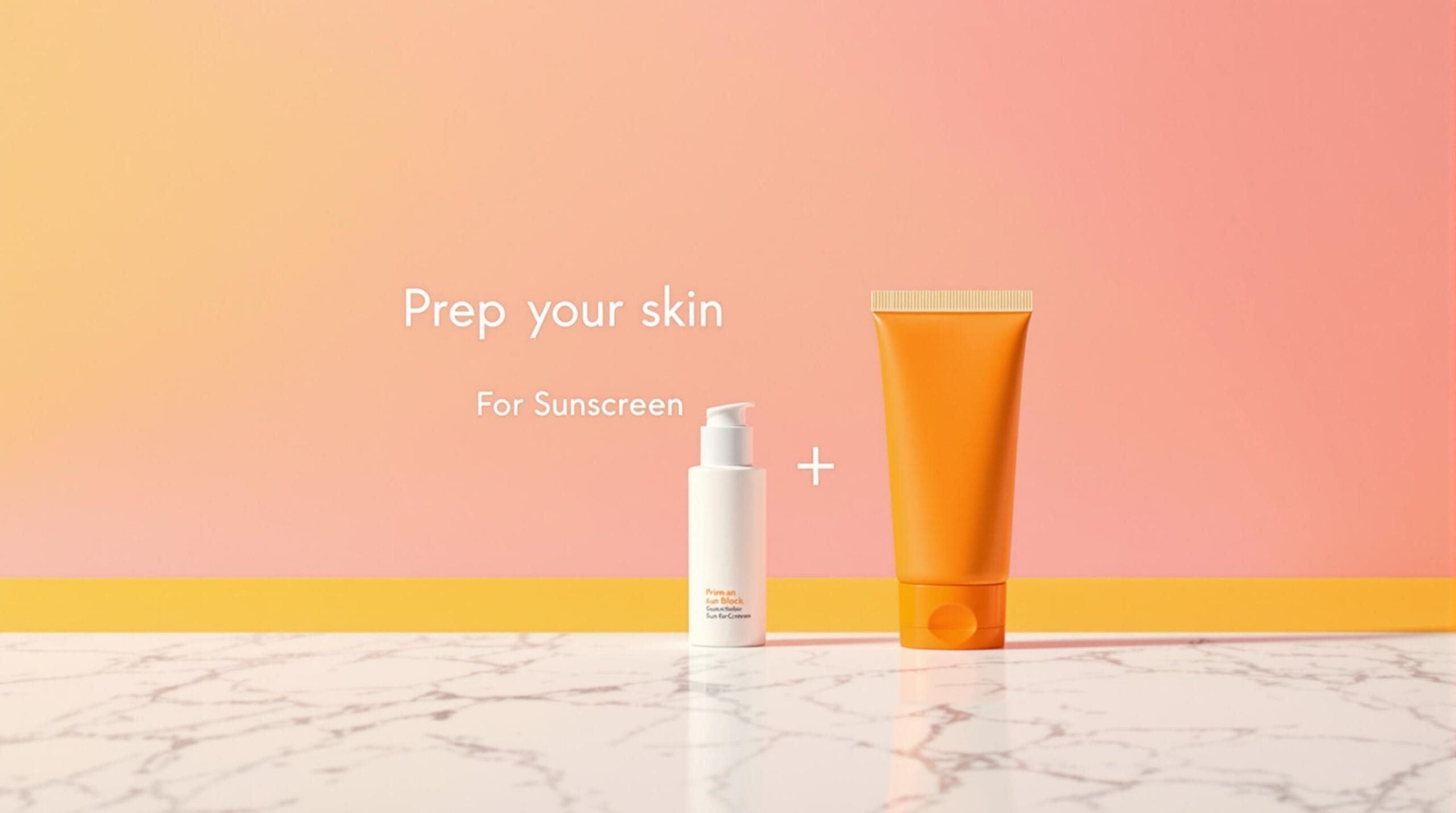 what to apply before sunscreen