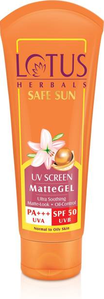 Lotus Herbals Safe Sun Vitamin C Matte Gel Daily Sunscreen 100g